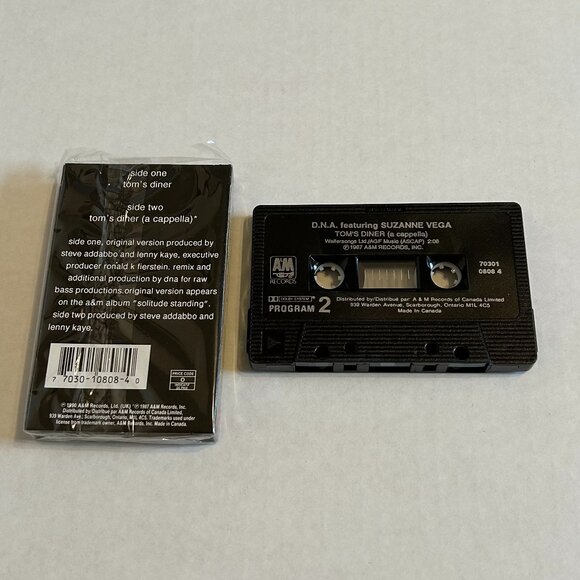 Cassette singles for Eric Clapton and Suzanne Vega - Picture 6 of 6